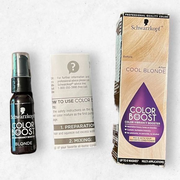 Schwarzkopf Color Boost Color Vibrancy Booster - Cool Blonde - Picture 5 of 7